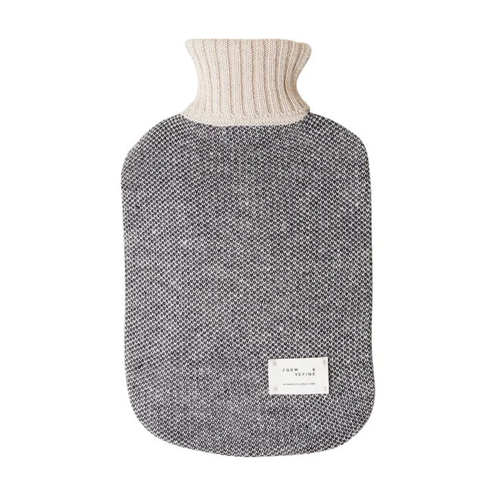 Bouillotte Aymara, crème à motifs par Form & Refine