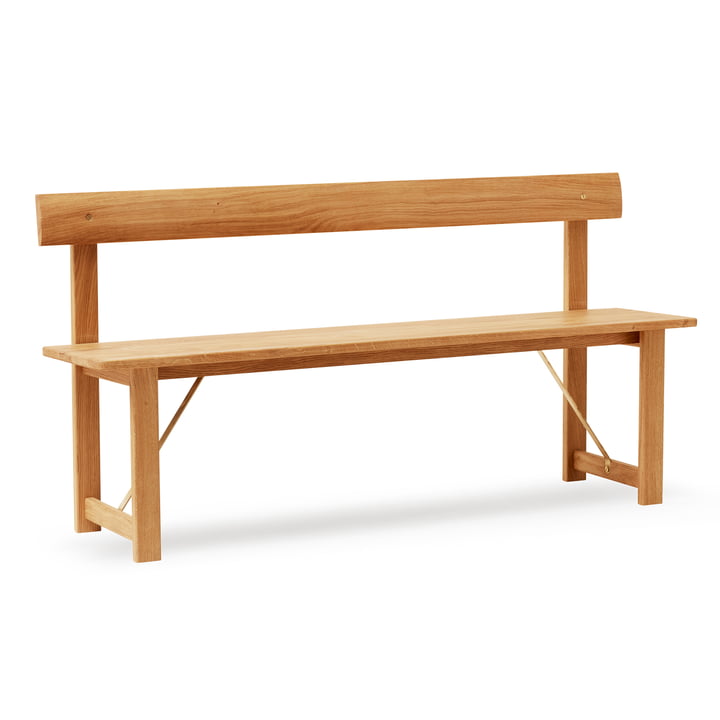 Position banc 155, chêne de Form & Refine