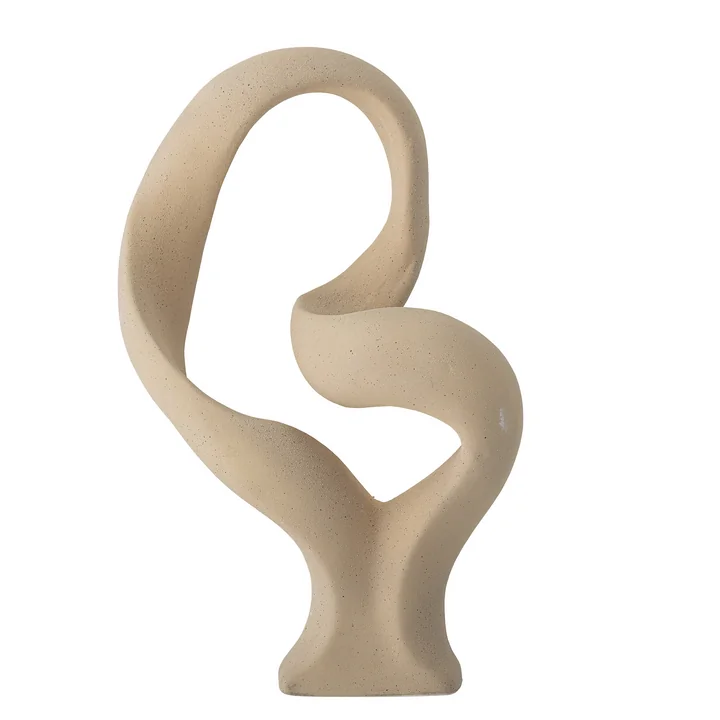 Sculpture décorative Berhan, grès nature par Bloomingville .