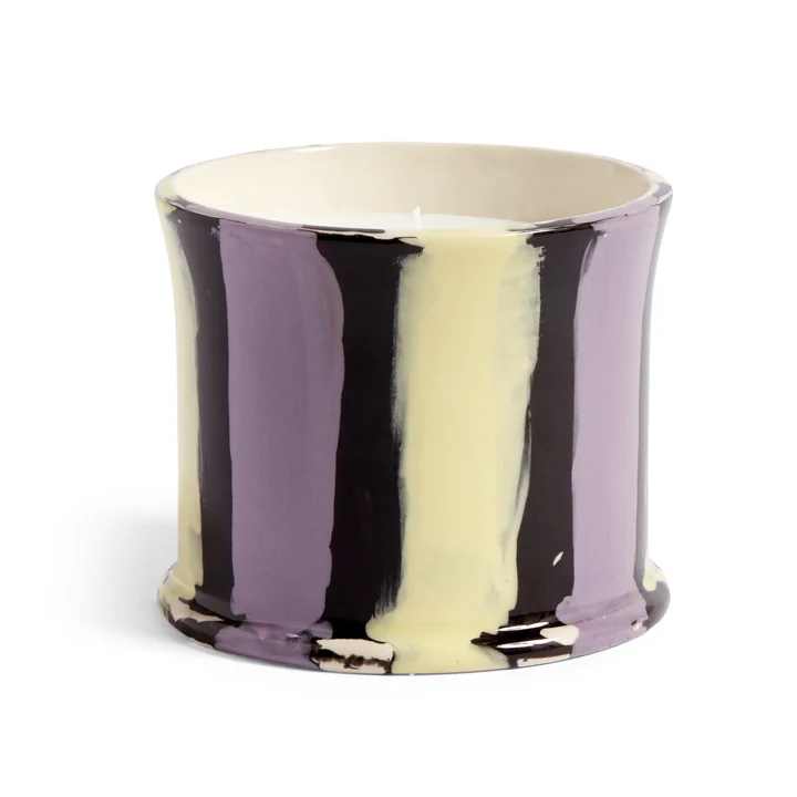 Stripe parfumée Stripe, Ø 10 x H 8,5 cm, feuille de figuier par HAY .