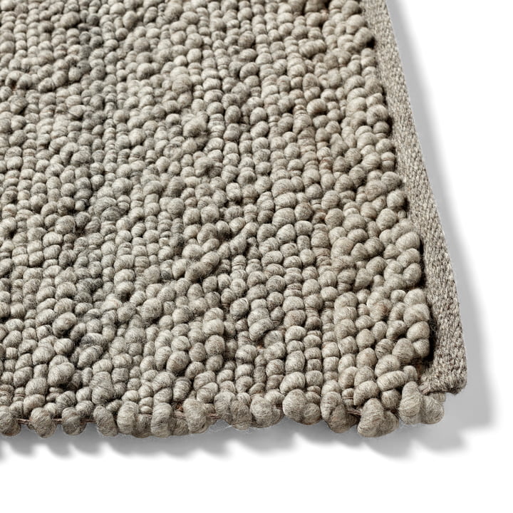 Peas Random Tapis, medium grey de Hay.