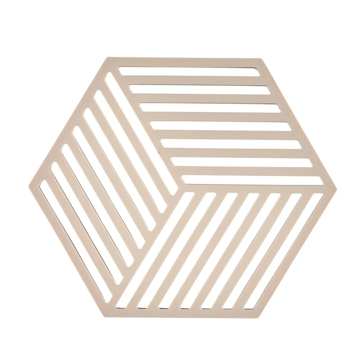 Hexagon Dessous de verre, desert de Zone Denmark