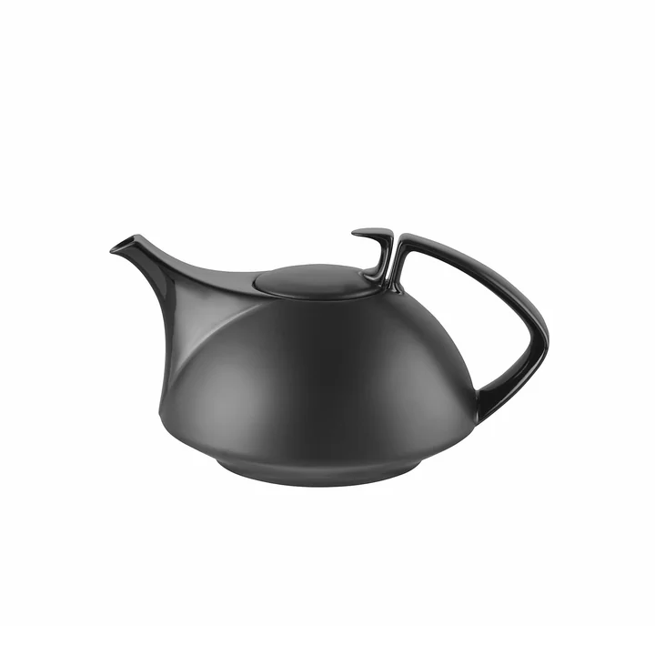 Théière TAC petite, noire par Rosenthal