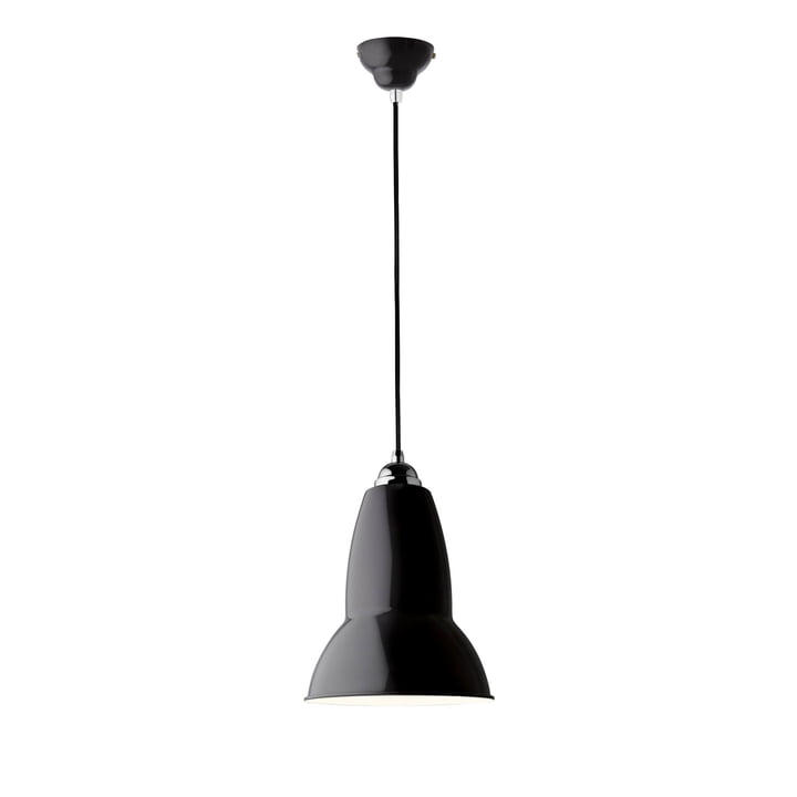 Original 1227 Midi Suspension, jet black (câble : noir) de Anglepoise