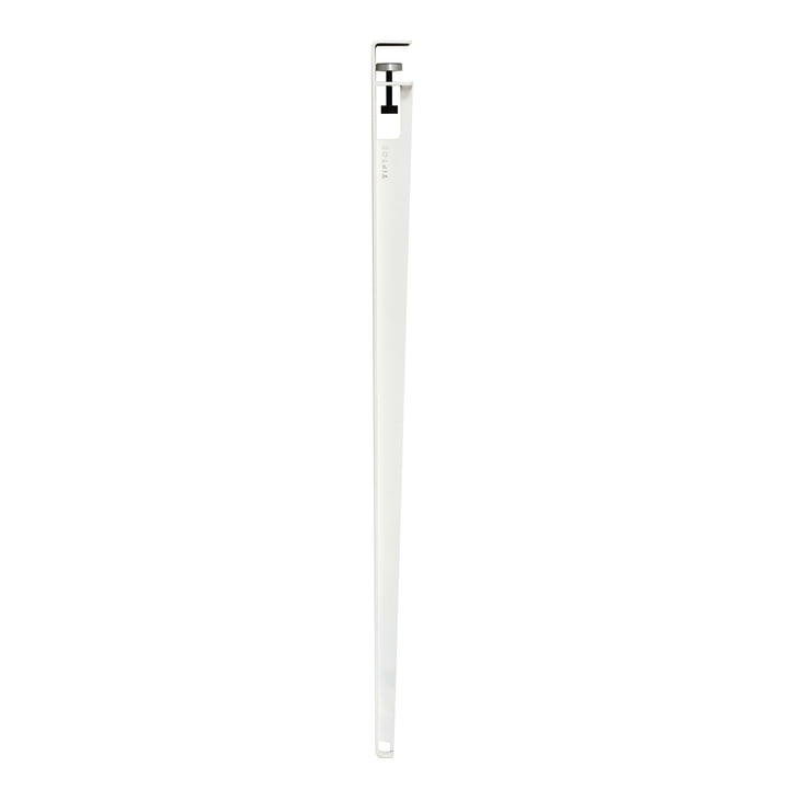 Le pied de table de bar H 110 cm, blanc nuage de TipToe