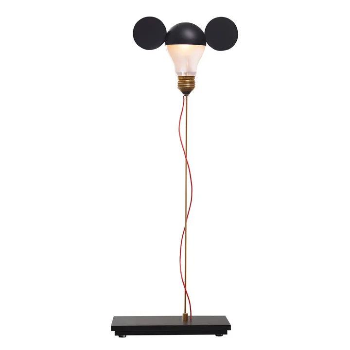 La lampe de table I Ricchi Poveri Toto, noir (EU) de Ingo Maurer