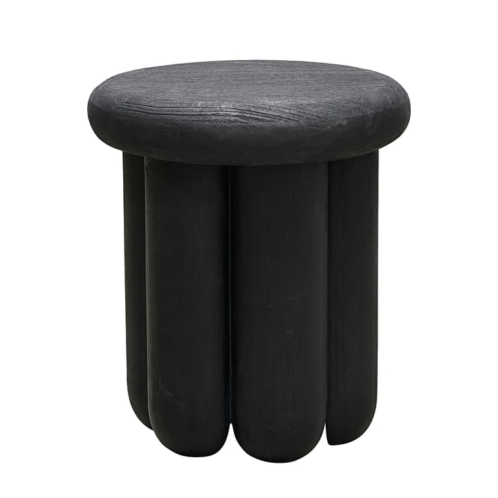 La table d' Phant, Ø 38 x H 43 cm, noire par House Doctor