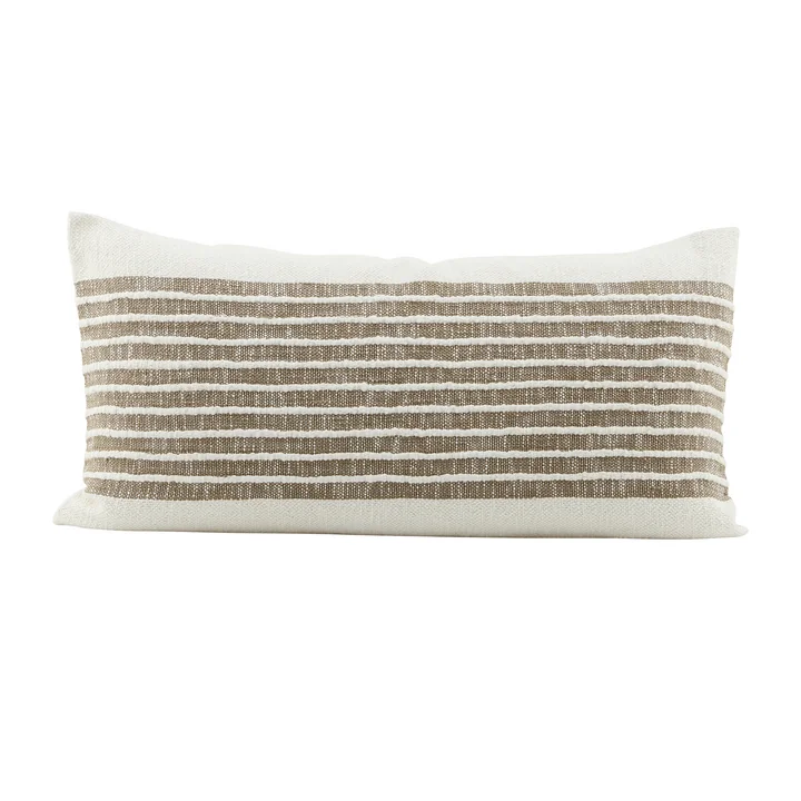 Yarn oreiller The Yarn, jaune moutarde par House Doctor