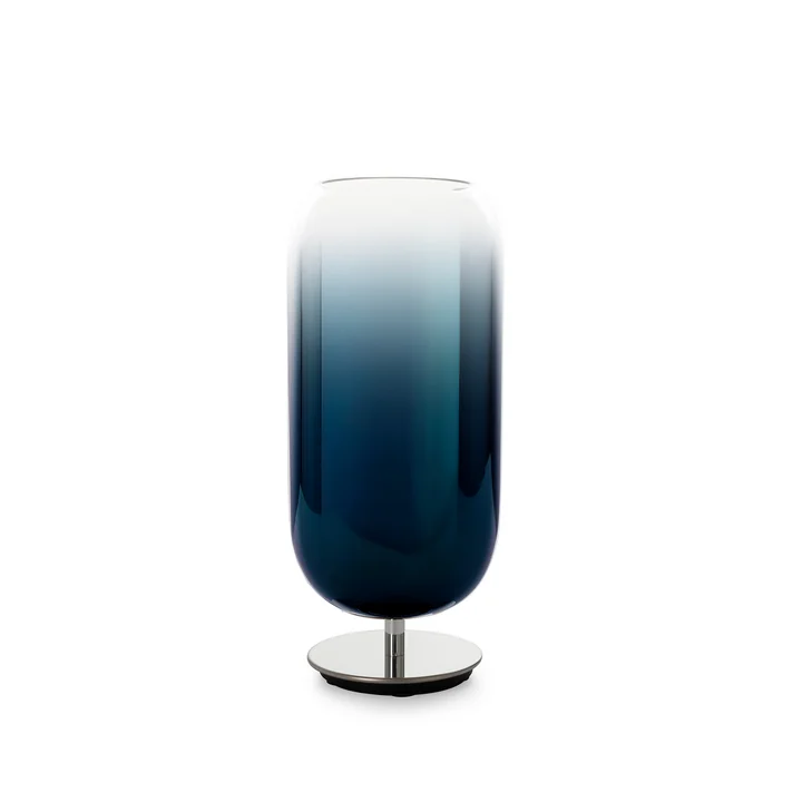 Gople Mini table Gople Mini H 34 cm, bleu saphir d' Artemide