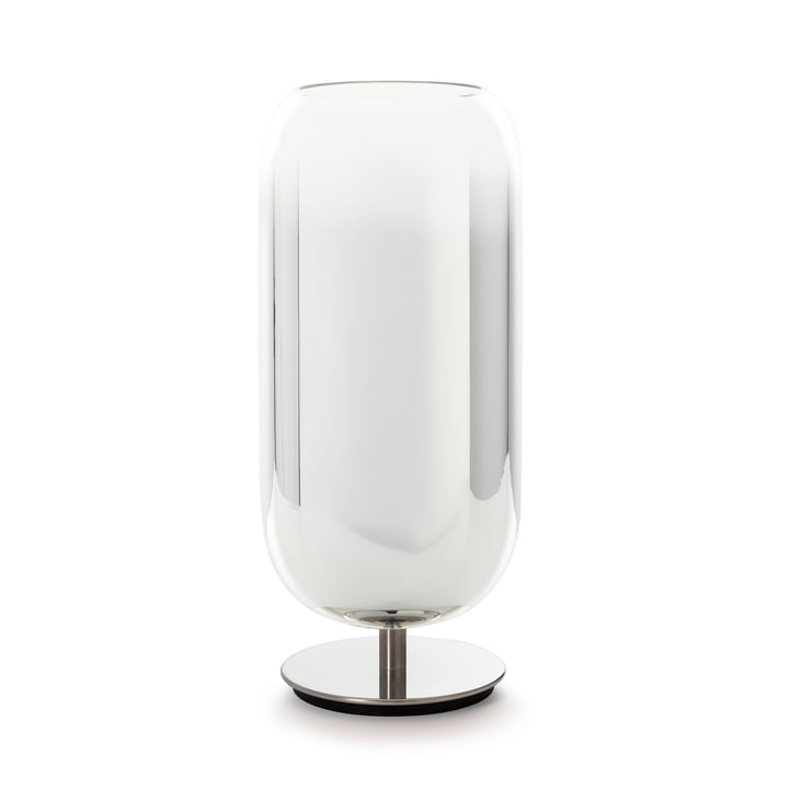 Lampe de table Gople H 48,5 cm, argentée d' Artemide