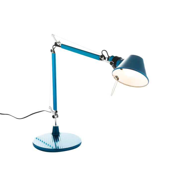 Tolomeo Micro Lampe de table de Artemide en bleu