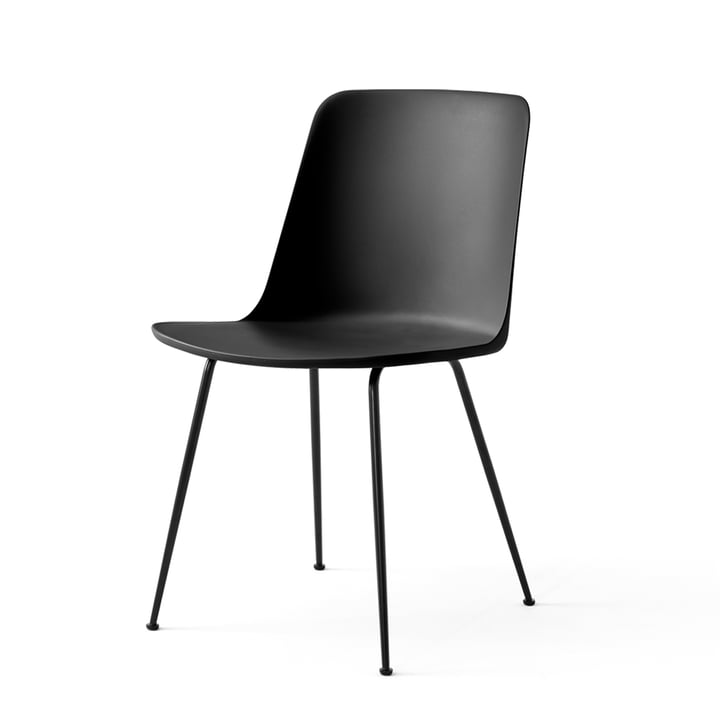 Le Rely Chair HW6, noir / noir de & Tradition