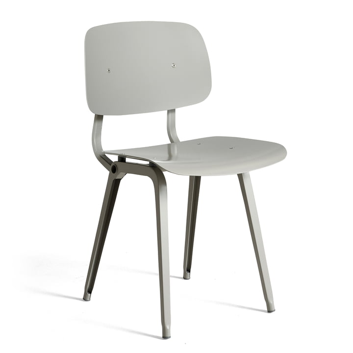 La chaise Revolt, beige / beige par HAY