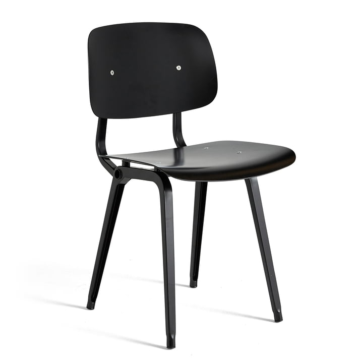 The Revolt Chair, noir / noir par Hay