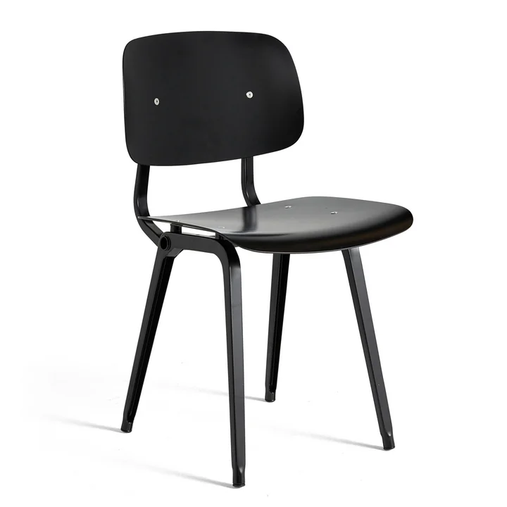The Revolt Chair, noir / noir par HAY