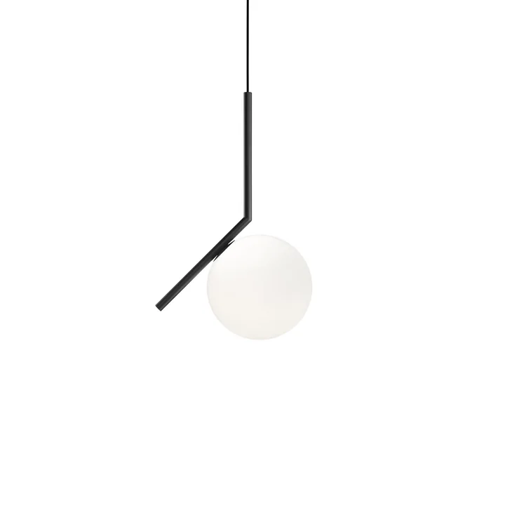 IC S1 BRO Lampe suspendue, noir de Flos