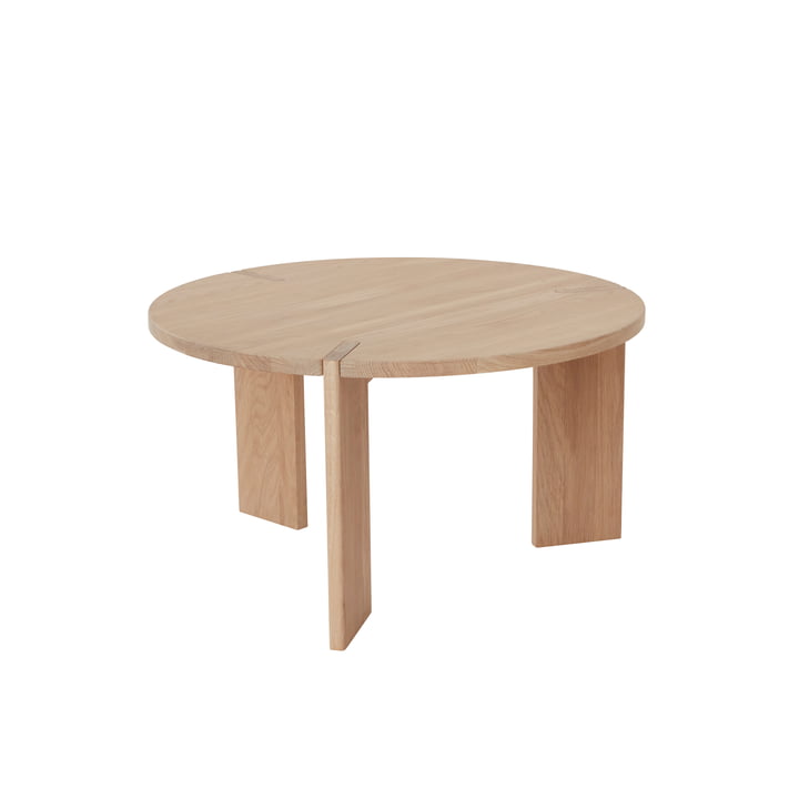 La table basse OY, Ø 65 x H 36 cm, naturel de OYOY