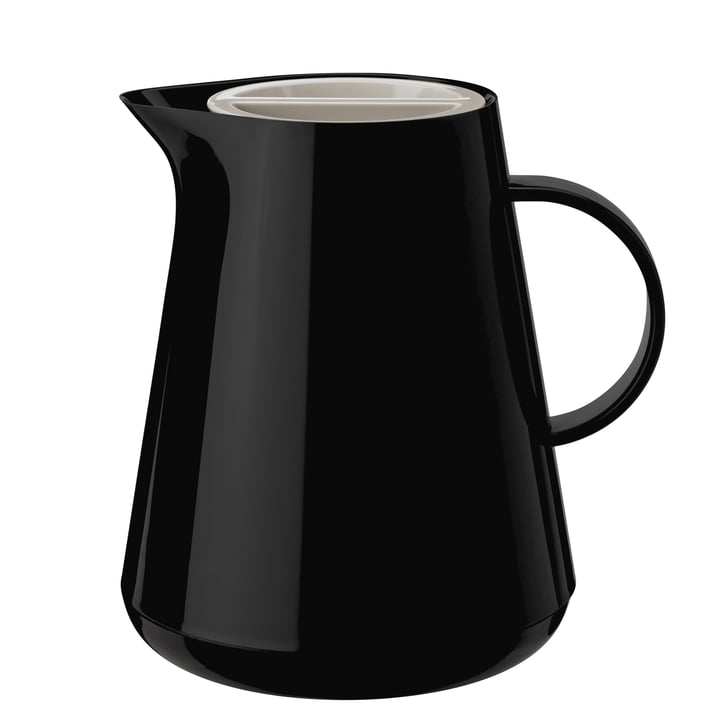 Hottie Pot isolant 1 l, noir / gris de Rig-Tig by Stelton