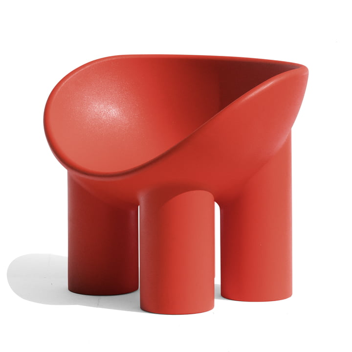 Roly Poly Fauteuil, rouge de Driade