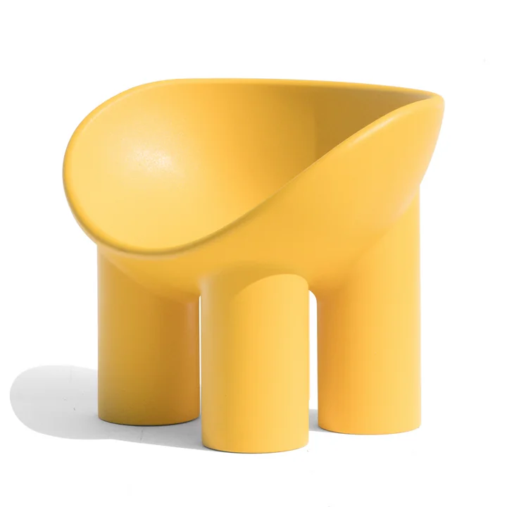 Roly Poly Fauteuil, ocre de Driade