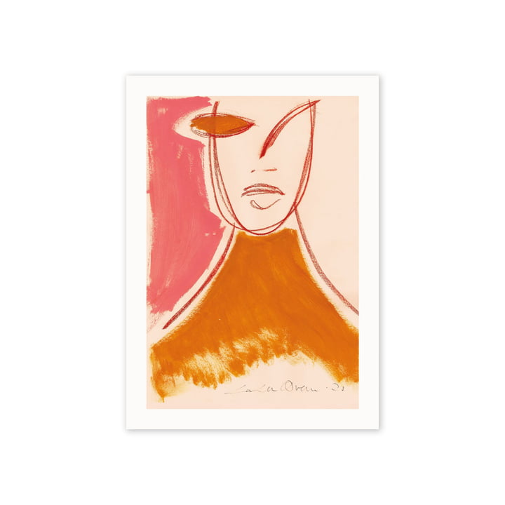 L' Pink Portrait affiche, 50 x 70 cm de Paper Collective