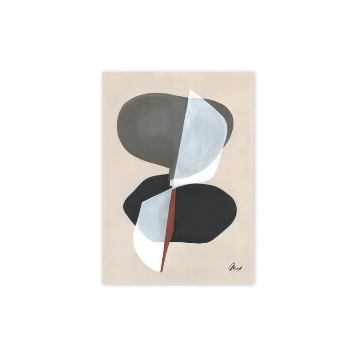 L'affiche Composition 01, 30 x 40 cm de Paper Collective