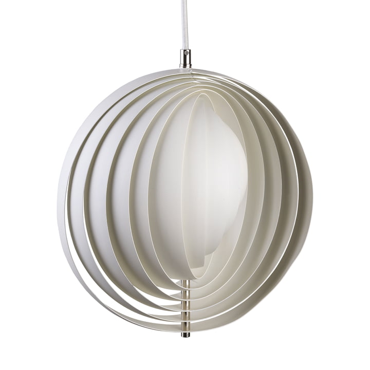 Moon Lampe à suspension Ø 44,5 cm de Verpan en blanc