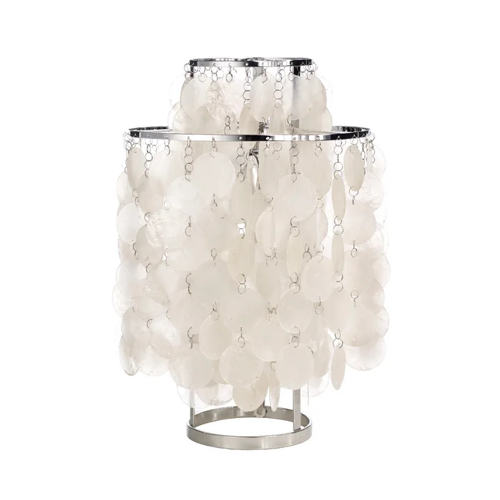 Fun 2TM lampe de table Ø 27 cm de Verpan en blanc / argent