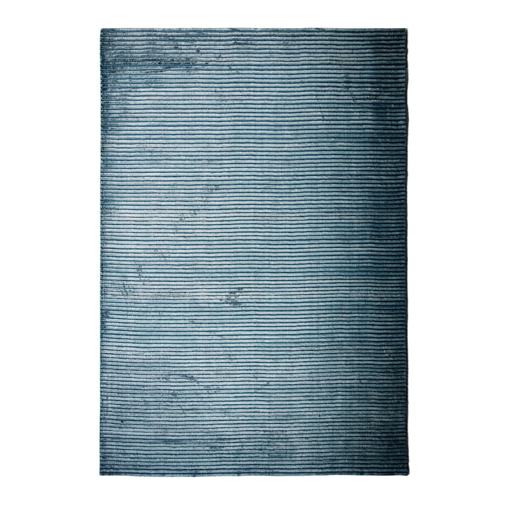 Le tapis Houkime 200 x 300 cm, Midnight blue de Audo