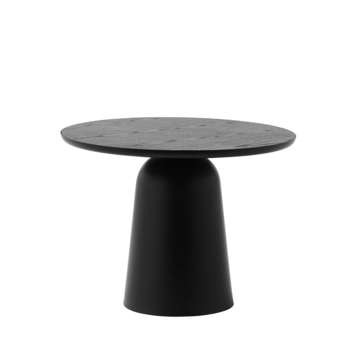 La table basse Turn Ø 55 cm, noir de Normann Copenhagen