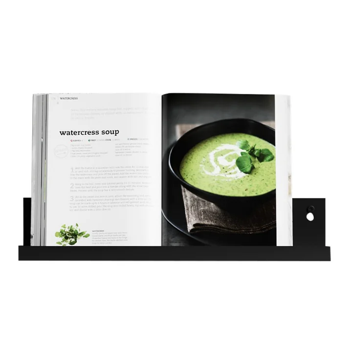 L'étagère murale L40 de Nichba Design en noir