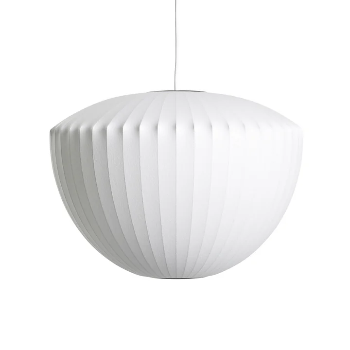 Le luminaire Nelson Apple Bubble suspendu M, off white de HAY