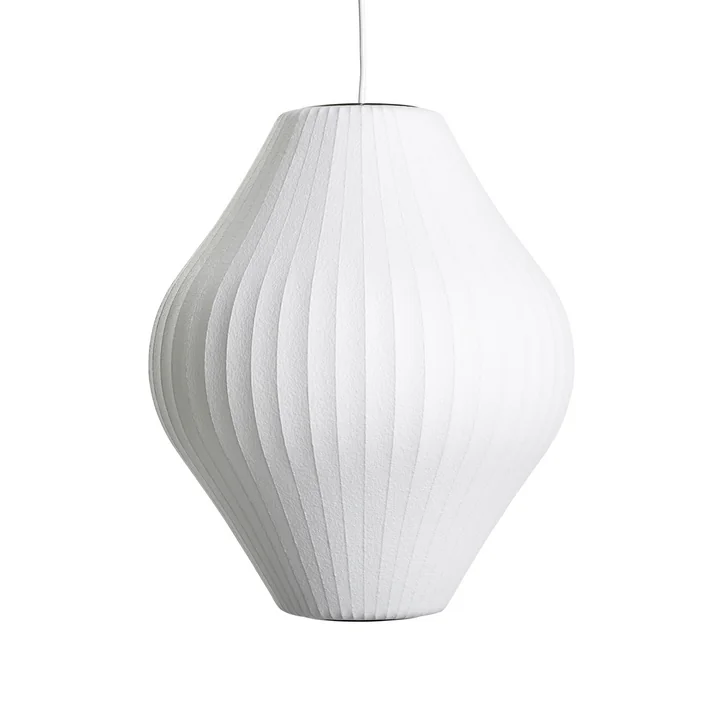 Le Nelson Pear Bubble Lampe à suspension M, off white de HAY