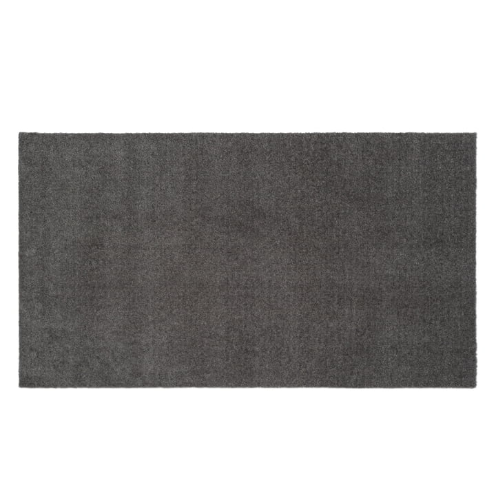 Le paillasson Unicolor gris acier de tica copenhagen