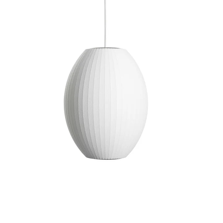 Nelson Cigar Bubble Suspension S, Ø 3 5. 5 x H 44 cm en blanc cassé par HAY