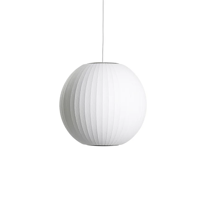 Suspension Nelson Ball Bubble S, Ø 3 2. 5 x H 30,5 cm, blanc cassé par HAY