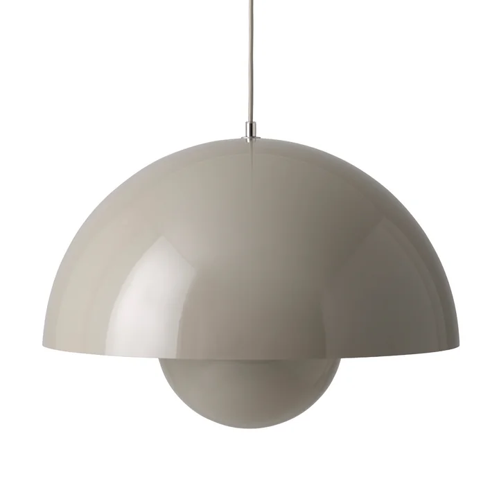FlowerPot suspension VP2 de & Tradition en grey beige
