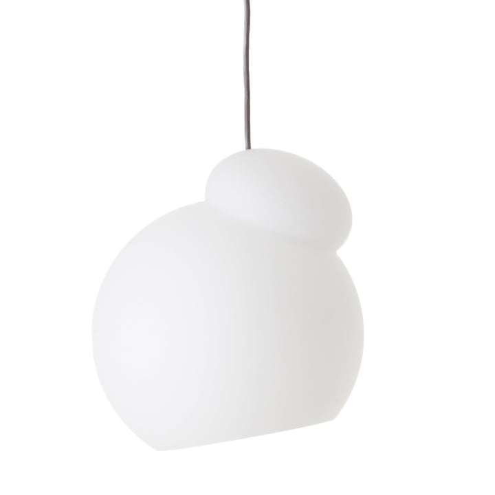 La lampe à suspension Air de Frandsen en Ø 28 cm, blanc opale