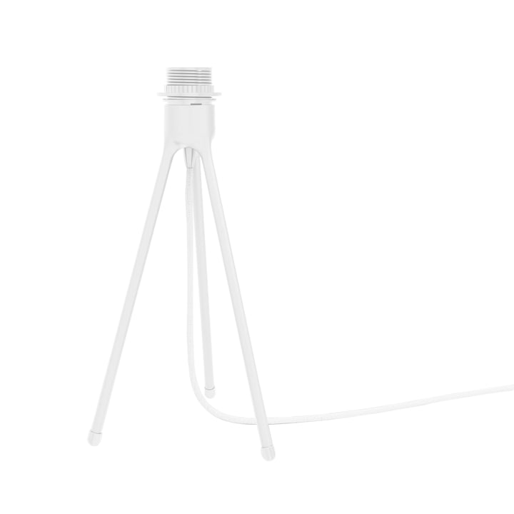 Umage - Tripod pour lampes de table, blanc mat