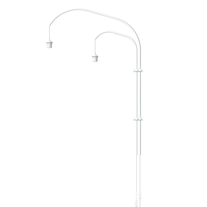 Willow Support mural double de Umage en blanc
