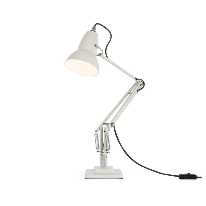 Original 1227 Lampe de table, câble gris, Linen White de Anglepoise