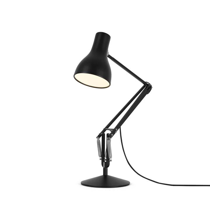 Type 75 Lampe de table de Anglepoise en Jet Black