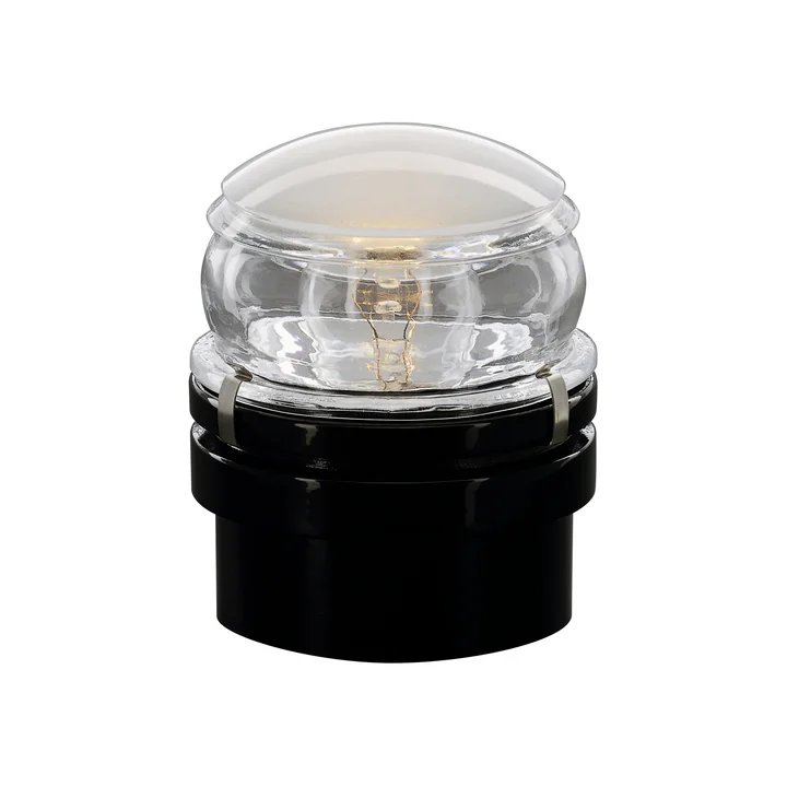 Applique Fresnel, noire de Oluce