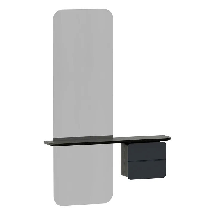Le One More Look miroir de Umage en noir / anthracite
