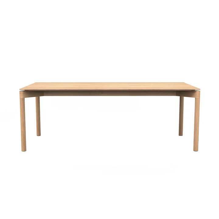 La table Wedekind Large de OUT Objekte unserer Tage cirée en chêne