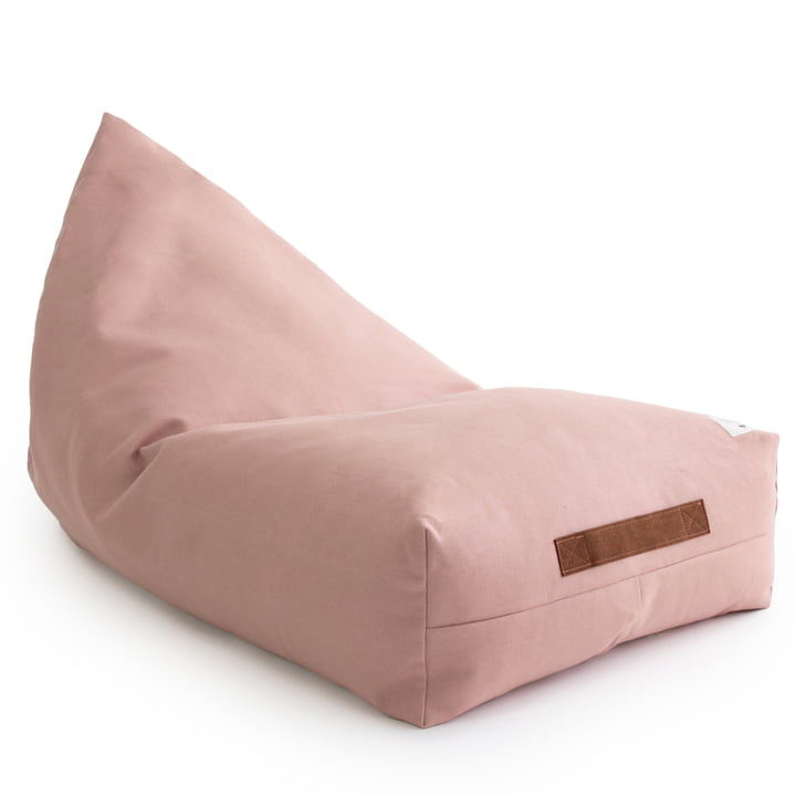 Le pouf Oasis de Nobodinoz dans bloom pink