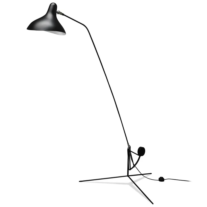 Lampadaire Mantis BS1, noir de DCW