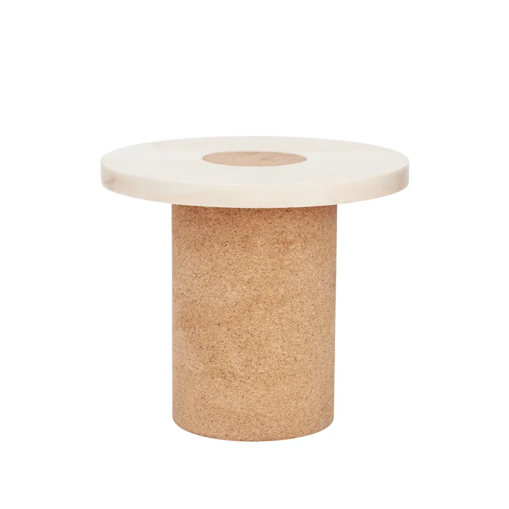 Sintra Table d'appoint, Ø 39 x H 33 cm, blanc de Frama