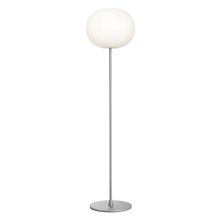 Le lampadaire Glo Ball F 3 de Flos en argent