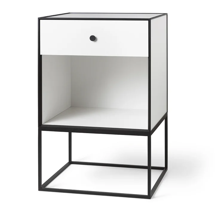 Frame Sideboard 49 (y compris le tiroir), blanc de Audo